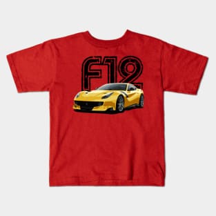 Ferrari F12 Berlinetta Kids T-Shirt